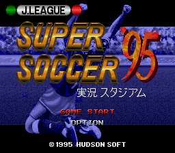 J. League Super Soccer '95 - Jikkyou Stadium